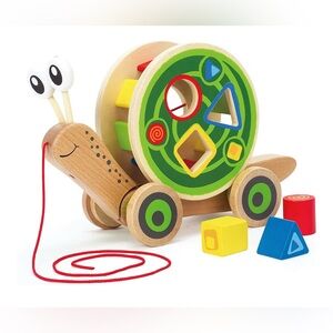 Colorful Snail Shape Sorter by